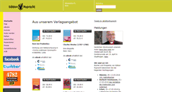 Desktop Screenshot of edition-ruprecht.de